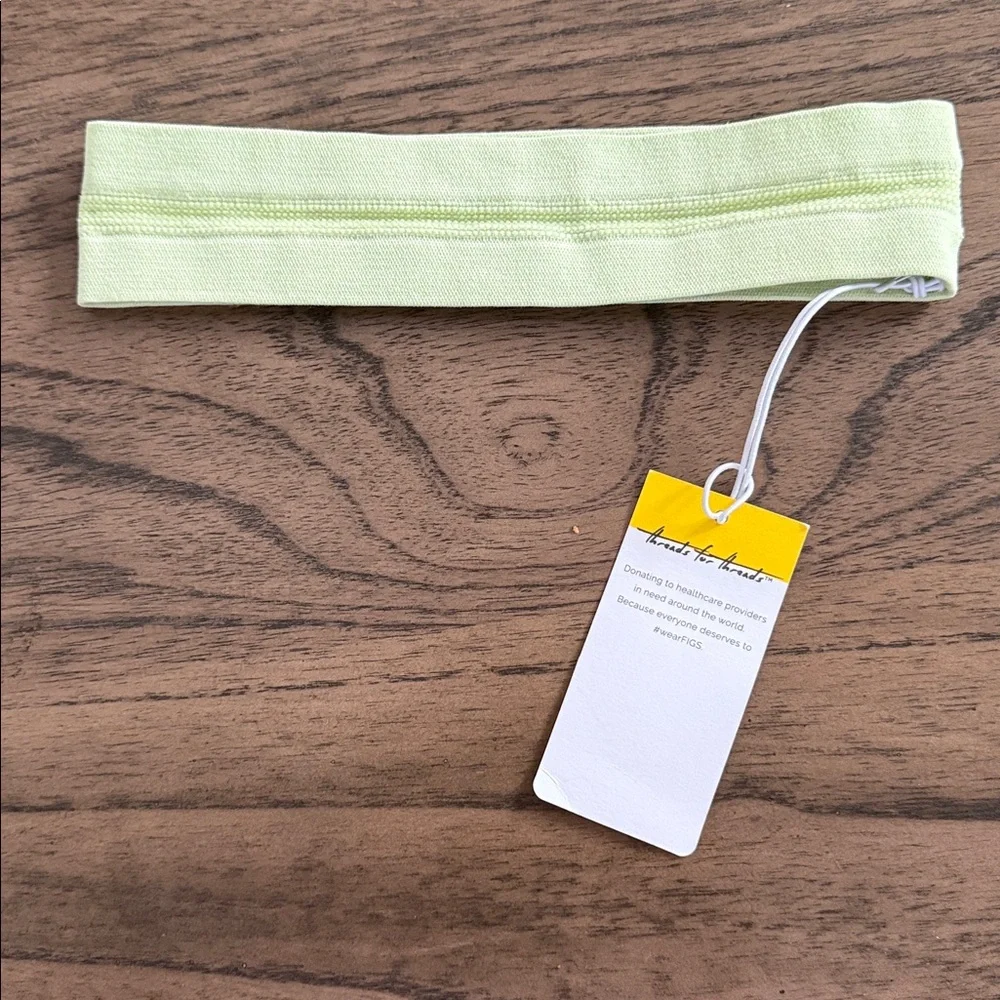 Figs Light Green Seamless Headband NWT‎